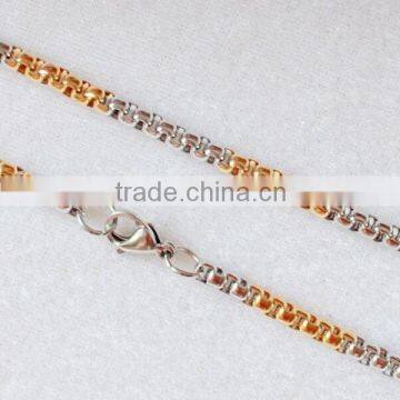 Wholesale Brass Long Box Chain Jewelry Various Sizes Of Bracelet Necklace Bag Chains