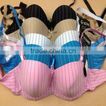 0.58USD Hot Newest Style Fashional Smooth Ladies Bra Designs/Thin Sponge 38-42BC Cup/2 Colors At Least (kczd114)