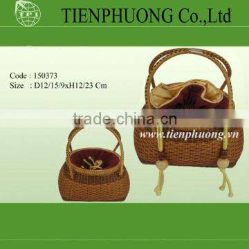 Lady bamboo bags handbags