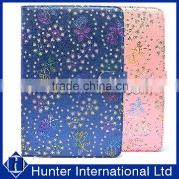 Girlish Shiny Rose Floral 8-9" Universal Tablet Case