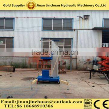 cleaning aluminum lift platform/elevator home lift 6m/100kg