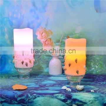 Christmas decoration color changing led outdoor christmas candle lights