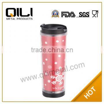 Paper insert plastic SGS mug