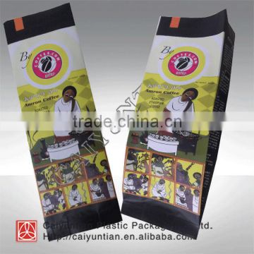 FDA side gusset tea plastic packaging bags