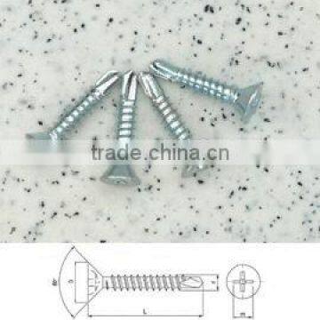 Flat Head Phillips Self Drilling Screw