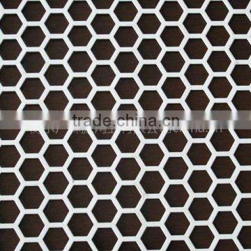 Perforated Metal Sheet (hexagonal)