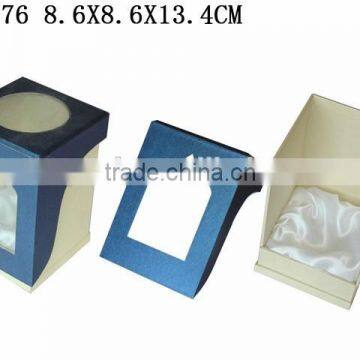 Special Design Perfume Gift Paper Packaging box Wholesale with clear PVC window P476