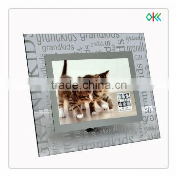 glass photo frame for funeral decoration