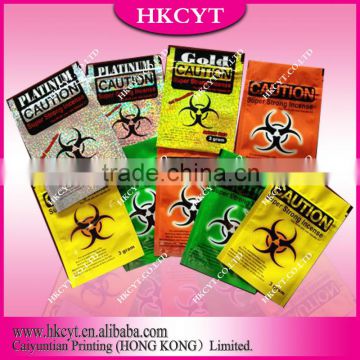 Hot sell bags!!!Caution packaging bags