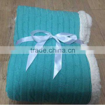 Elegant acrylic blanket with low price