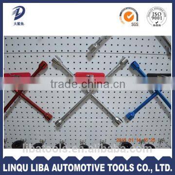 Hardware Tool Carbon Steel Cross Rim Torque Wrench/4 Way Wheel Spanner photo-2