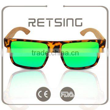 2015 High Quality pc Frame Bamboo Polarized Sunglasses Customized Logo photo-2