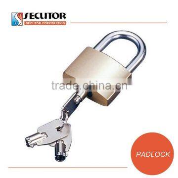 High Quality Double Locking Tubular Key Brass Padlock photo-2