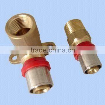 Brass Press Fittings for Al-PEX Multilayer Pipes/PE Pipes