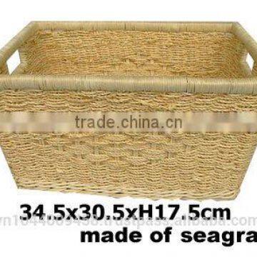 Vietnam seagrass laundry basket in high quality