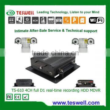 4CH FULL D1 MDVR HDD Vehicle Blackbox DVR