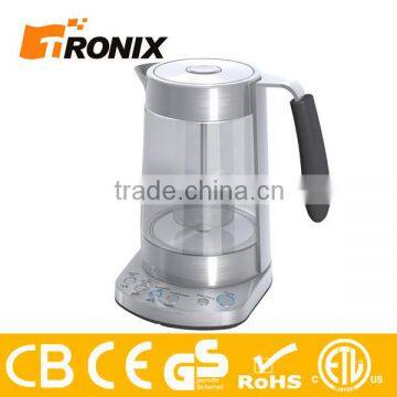 CB CE ETL DIGITAL 3000W ELECTRIC GLASS TEA MAKER