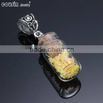 Pendant Necklace Drifting Bottle DZ0128e