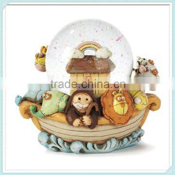 Room Decor Resin animal Water globe Crystal Ball figurine craft