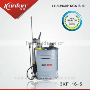 16l agriculture backpack stainless steel sprayer