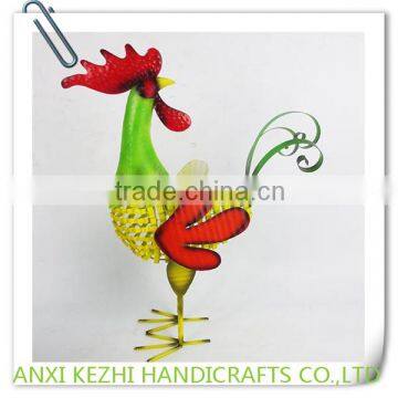 New Design Cock Shape Garden Decoration