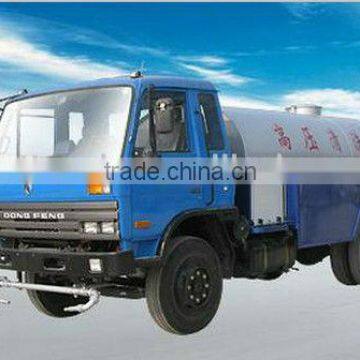 Dongfeng 145 high pressure cleaning truck