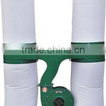 DC9030 Woodworking Double Bags Saw Dust Collector with 3kw motor power
