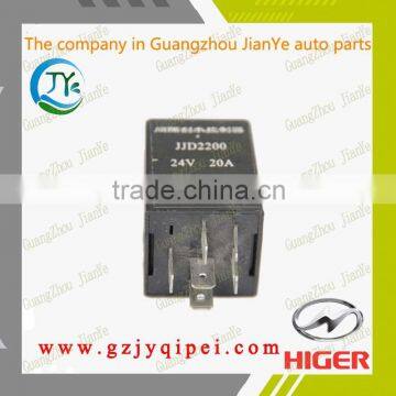 YK5 37M60-50001/JJD2200 24V/20A HIGER bus wiper motor intermittent controller relay