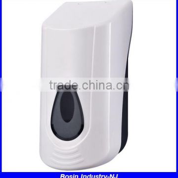 hospital wall mounted foam manual soap dispenser with refilled bottle