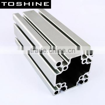 customized anodized surface T shape Industrial Automation Application 6000 Series Grade industrial aluminum extruding