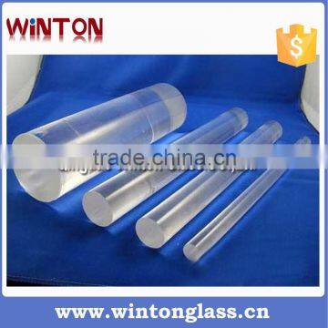 high purity pyrex quartz glass rod