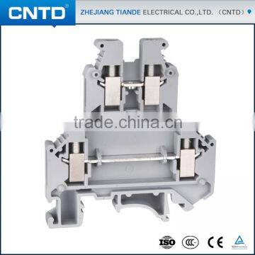 CNTD Goods Best Sellers Connection Din Rail Terminal Block With Long Life