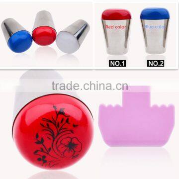 2016 years 4CM marshmallow Nail Art Stamping very soft soft sticky stamper Nail tool wholesale