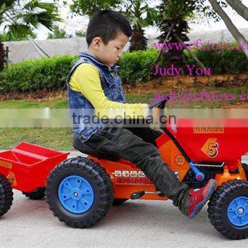 best price with best quality Kids toy Pedal Tractor and Trailer 412