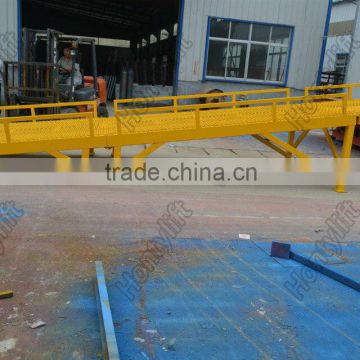 10t hydraulic container yard ramp lift