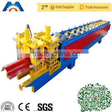Metal roof ridge cap roll forming machine
