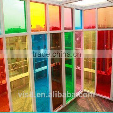 colored headlight window film