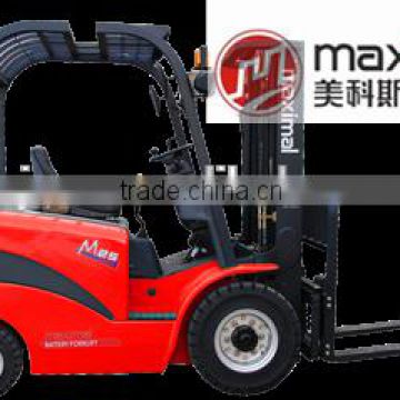 Maximal mini 2ton 2.5ton 4- wheel Battery Forklifts