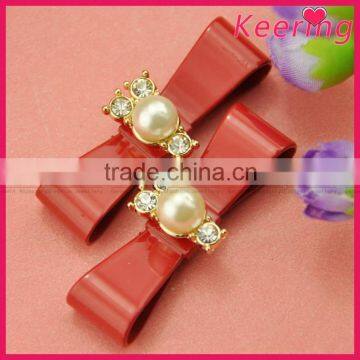 wholesale fashion decorative big pearl shoe clips decorations for ladies shoes WSC-391