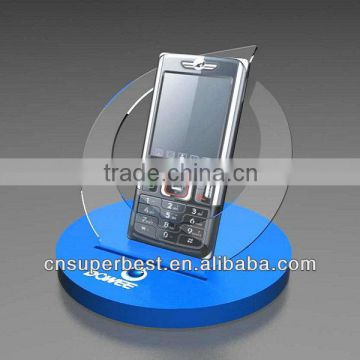 Single acrylic cell phone display