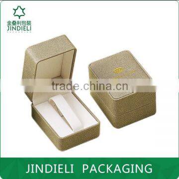 elegant leather watch gift box packaging with c circle