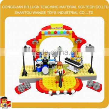 Wholesale building blocks girls set singer player figure frozen
