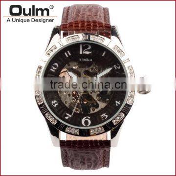 2015 Oulm Lady Watch, Colorful Unisex Watch, Mechanical Watch Made in China