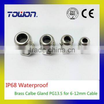 High Quality Brass Cable Gland IP68 PG13.5 6-12MM Metal Cable Gland Waterproof Connector