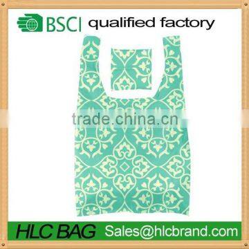 2015 Hot sale foldable polyester shopping bag