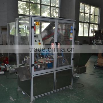 Automatic cap slitting machine \fully automatic cap lining machine