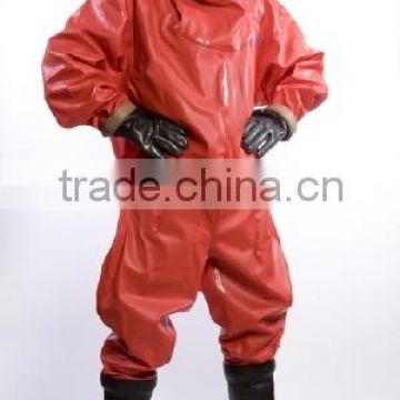 chemical protective safety suit