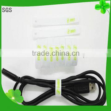 Hook and loop customized cable tie/Simple series cable tie