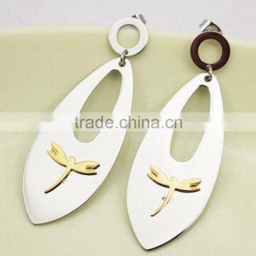 2016 New Arrival Ladies Stainless steel Pendant Fashion Earrings