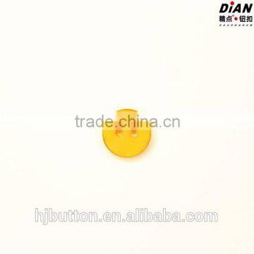 2016 DIAN Custom Buttons With Burnt Effect 2 Hole Corozo Buttons Yellow Color photo-2